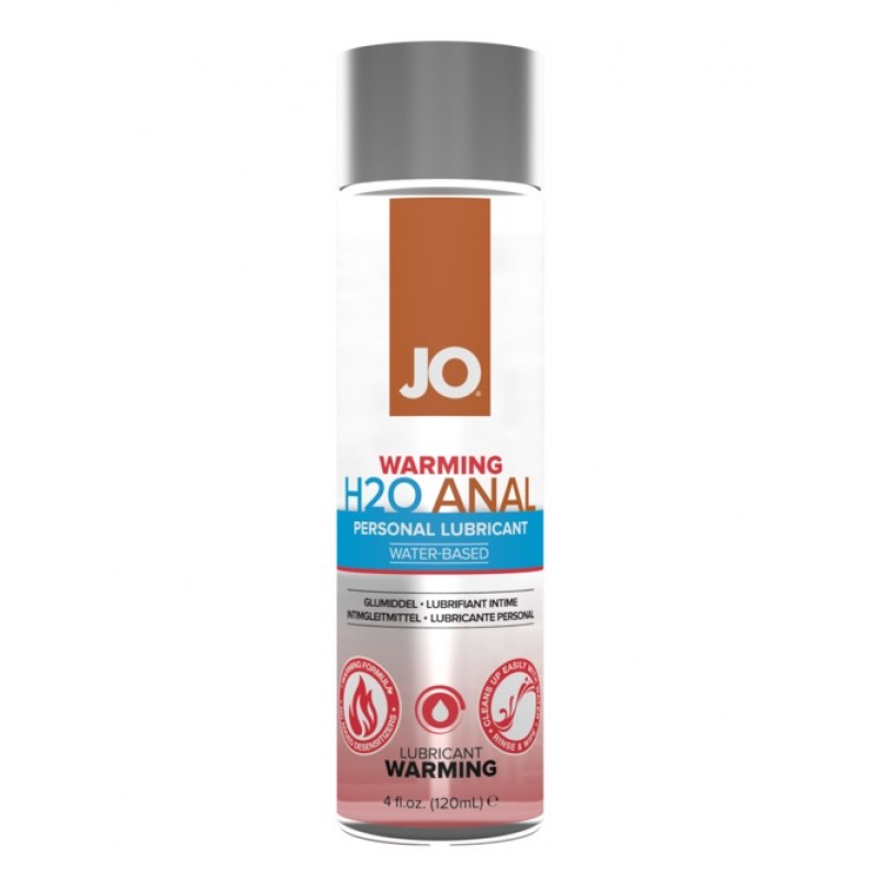 JO H2O Anal Lubricant - Warming 120ml